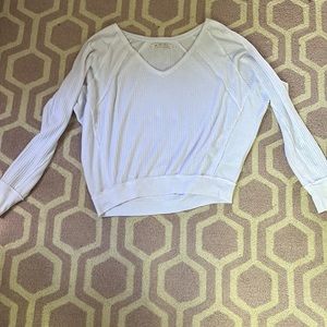 Free People White Sweater: size small